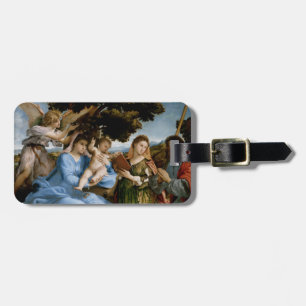 Religious Art custom luggage tag