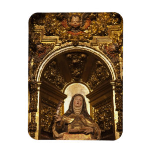 Religious art representing Santa Teresa 2 Magnet