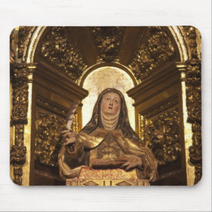 Religious art representing Santa Teresa 2 Mouse Pad