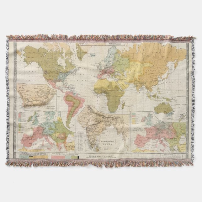 Religious belief throw blanket (Front)