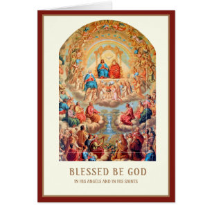 Religious Birthday All Saints in Heaven