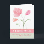 Religious Birthday Granddaughter Blessing Pink Card<br><div class="desc">Beautiful and lovely pink flowers are on the front of this religious card designed to greet your granddaughter on her birthday and wish her blessings and special joys.</div>