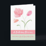 Religious Birthday Great Granddaughter Blessings Card<br><div class="desc">When you great granddaughter celebrates her birthday soon,  you should give her this beautiful pink card to greet her a happy birthday and to wish her more blessings and special joy.</div>