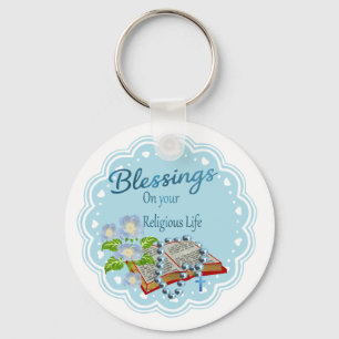 Religious blessings keychain