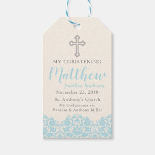Religious Blue Tag