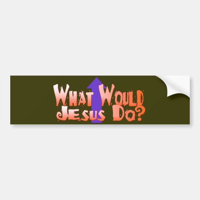 RELIGIOUS BUMPER STICKER (Front)