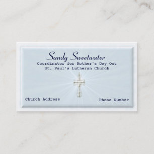 Religious Business Card Template