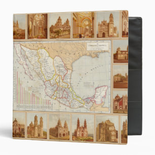 Religious Chart of Mexico Binder