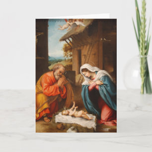 Religious Christmas card