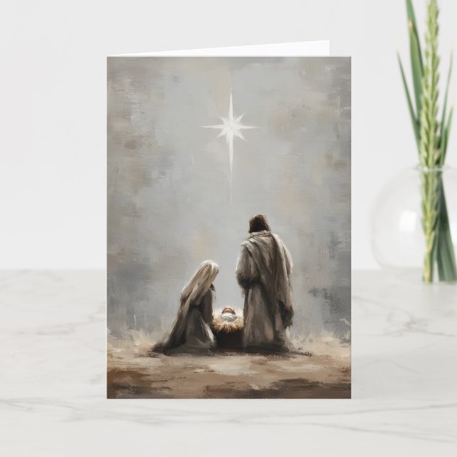 "Religious Christmas Card (Front)