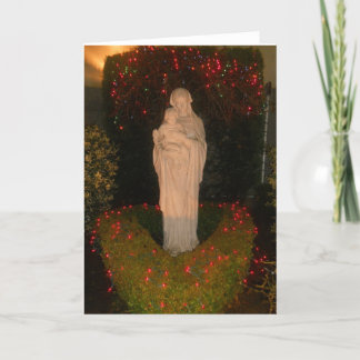 Religious christmas card