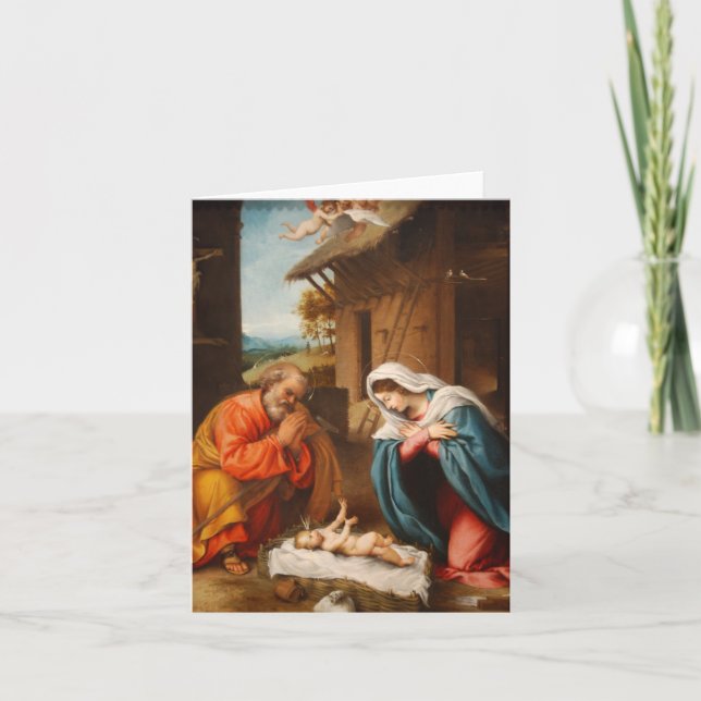 Religious Christmas card (Front)