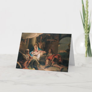 Religious Christmas Cards Adoration Shepherds