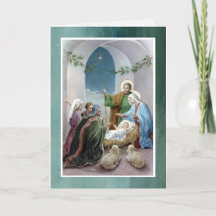 Religious Christmas Cards   Let Us Adore