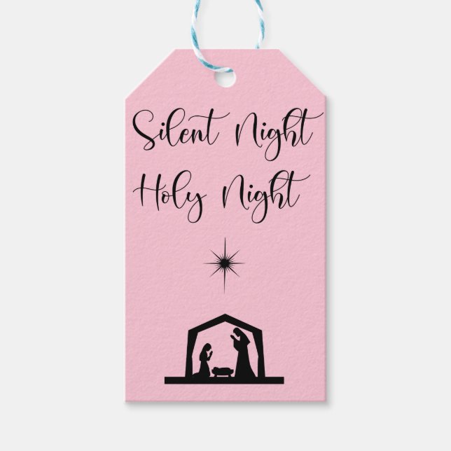 Religious Christmas Gift Tags (Front)