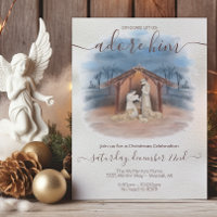 Religious Christmas Nativity Jesus, Mary & Joseph