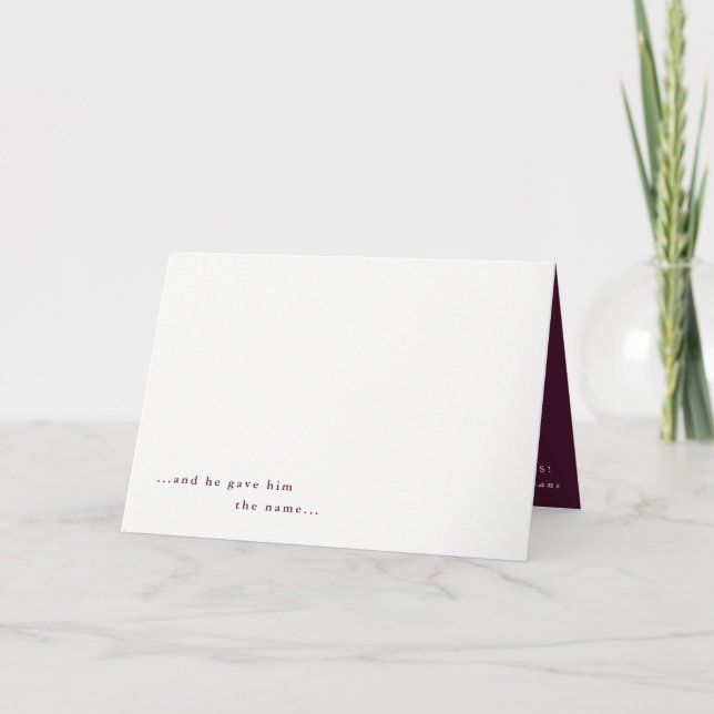 Religious Christmas Simplicity Photo Card (Front)