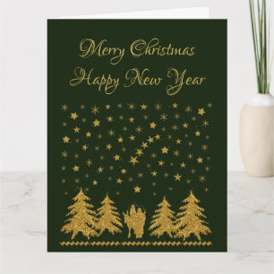 Religious Christmas Virgin Mary, St. Joseph, Jesus Card