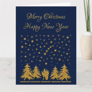 Religious Christmas Virgin Mary, St. Joseph, Jesus Card