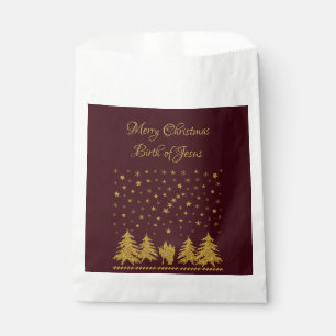 Religious Christmas Virgin Mary, St. Joseph, Jesus Favour Bag