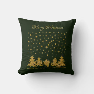 Religious Christmas Virgin Mary, St. Joseph, Jesus Throw Pillow