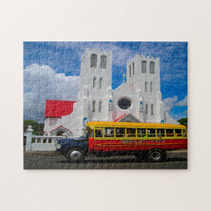 Religious Church Samoa. Jigsaw Puzzle