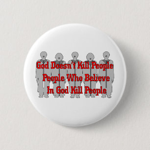 Religious Crazies 2 Inch Round Button