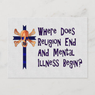 Religious Crazies Postcard