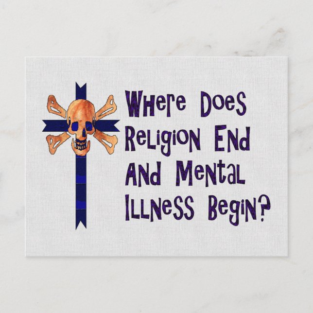 Religious Crazies Postcard (Front)