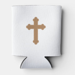 Religious Cross Can Cooler