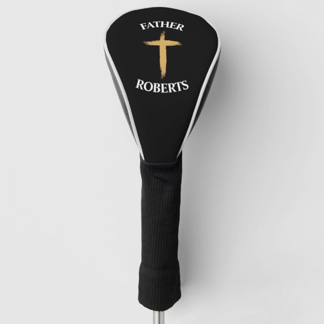Religious Cross Golf Head Cover (Front)