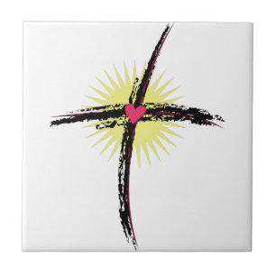 Religious Cross Tile