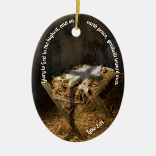 Religious Custom Christmas Ornament