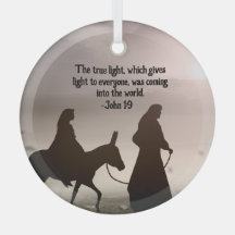 Religious Custom Christmas Ornament