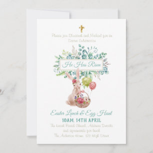 Religious Easter Invitation Budget