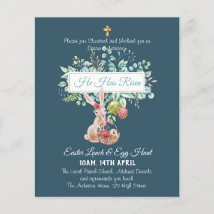 Religious Easter Invitation Budget