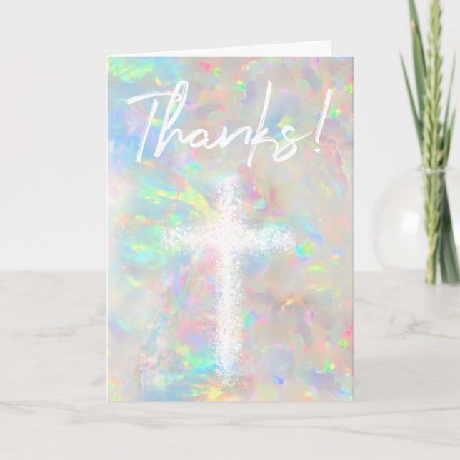 religious event thank you card (Front)