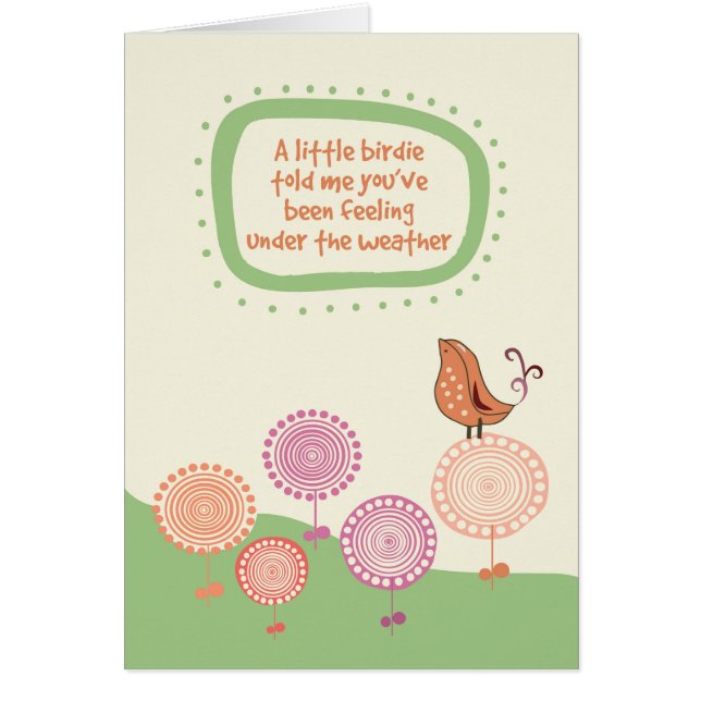 Religious Feel Better, Under the Weather, Bird (Front)