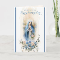 Religious Floral Mothers Day Prayer