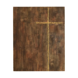 Religious Gold Cross, Modern Art