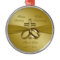 Religious Golden 50th Wedding Anniversary Ornament