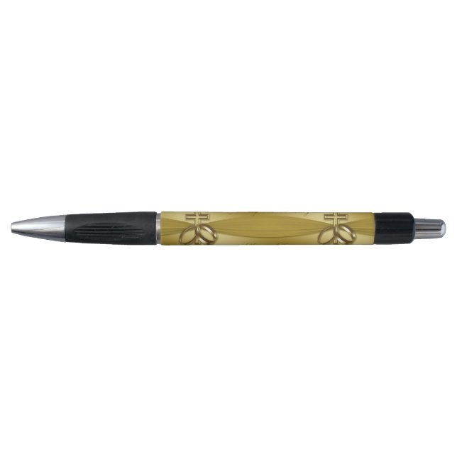 Religious Golden 50th Wedding Anniversary Pen (Front)