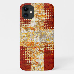 Religious halftone cross iPhone 11 case