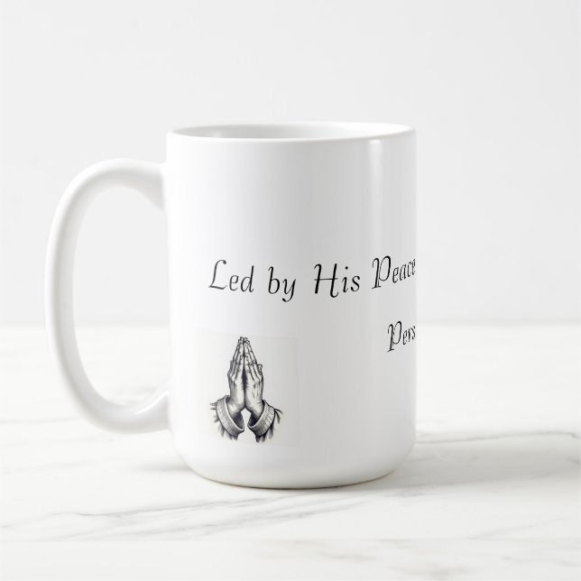 Religious Inspirational Mug (Left)