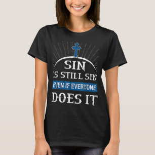 Religious Jesus Christ Church For Bible Prayer T-Shirt