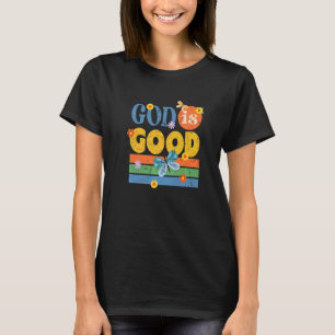 Religious Jesus Christian God is Good Church Lord T-Shirt