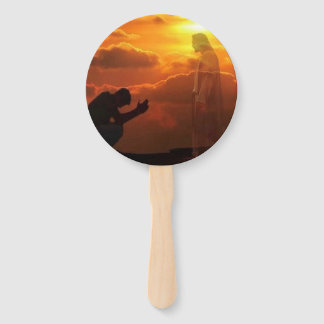 Religious Jesus Hand fan