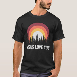 Religious Jesus Love You Christian T-Shirt