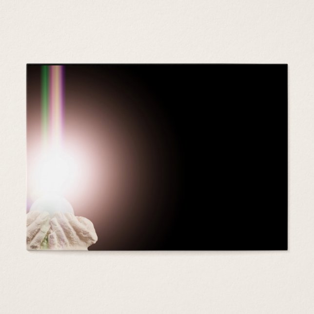 Religious light in cupped hands (Front)