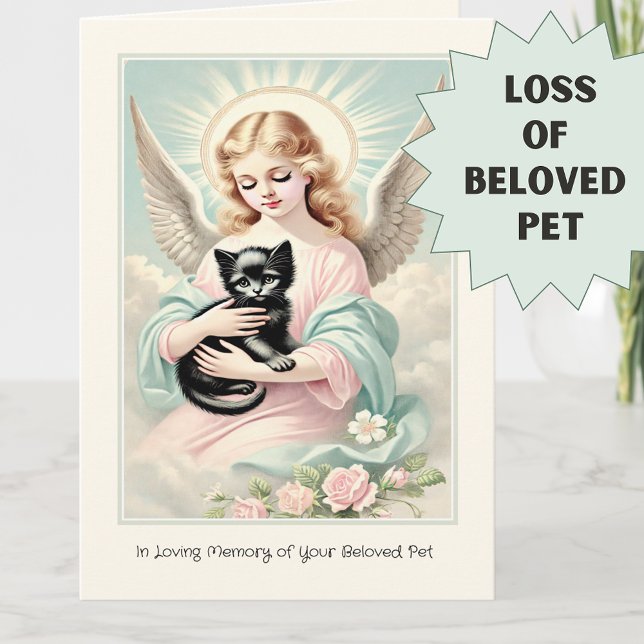 Religious Loss of Pet Angel Scripture Verse Card (Creator Uploaded)